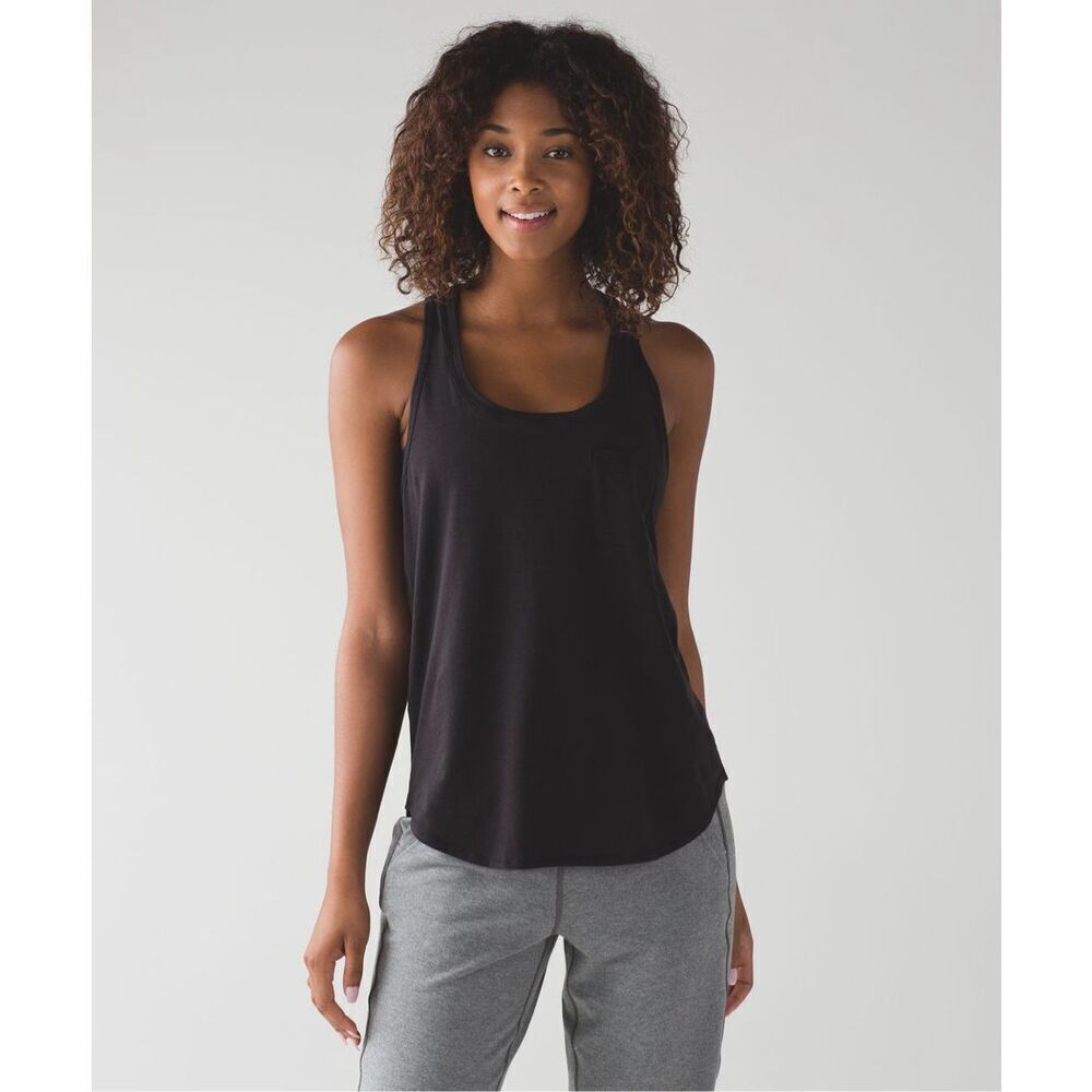 ✨Lululemon Yogi RacerBack III Black Sz Small Tank✨
